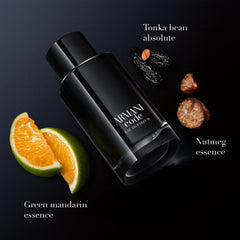 Armani Code bottle captures green mandarin opening for a fresh mood