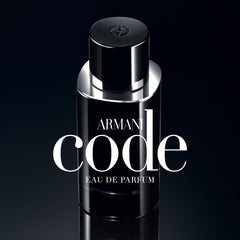 Armani Code nutmeg note emphasizes warm spice and confidence