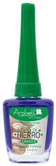 AROBELL Nail Strengthener brush close-up shows smooth application