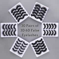 AROIC handmade soft fluffy eyelashes offer natural look and easy bending.
