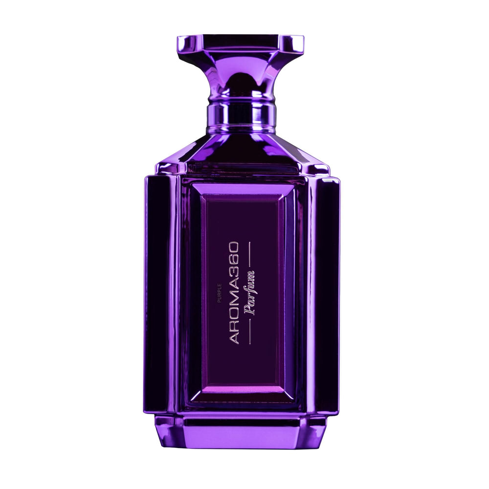 Aroma360 Women's Perfume bottle showing Neroli and Peppercorn notes for all-day wear.