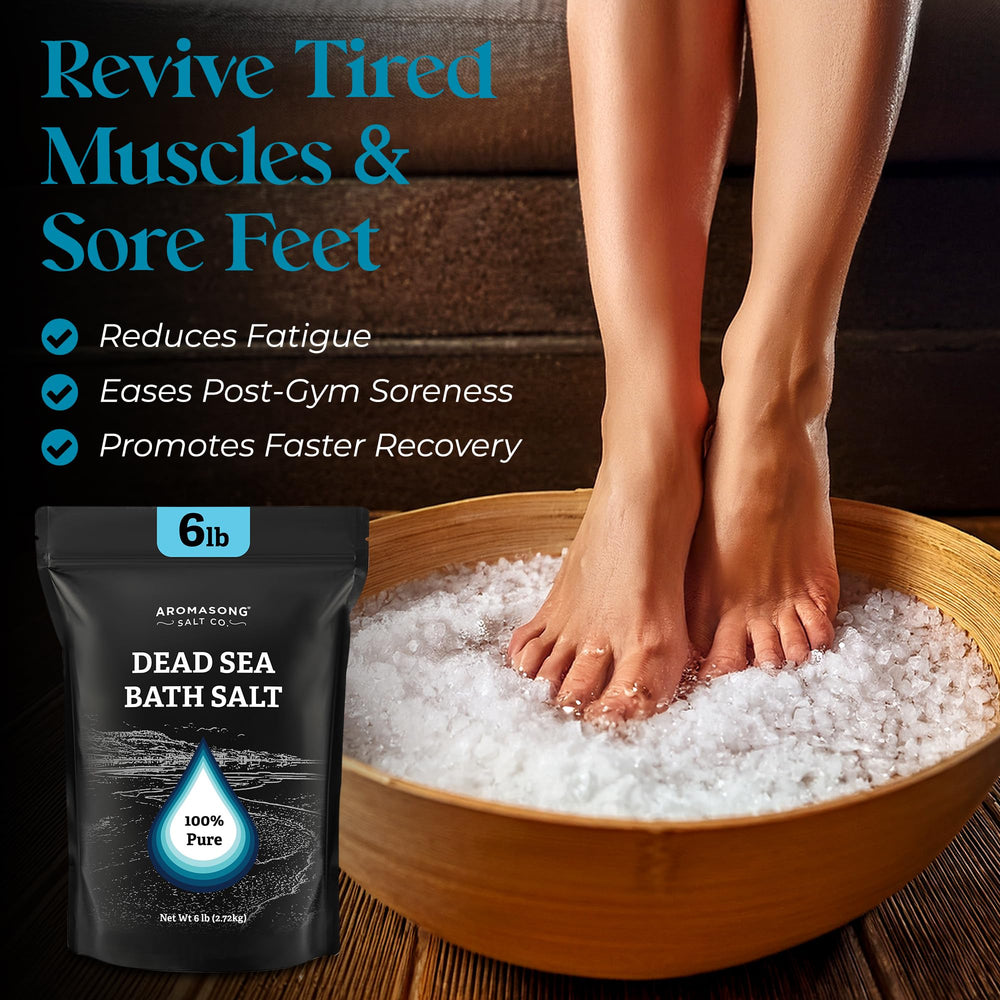 Aromasong Dead Sea Salt gift-pack ready for gifting.