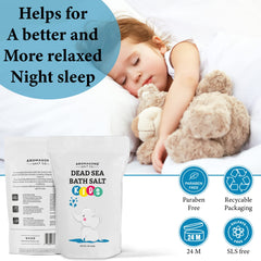 Aromasong Dead Sea Salt Kids Bath Soak cruelty-free and kid-safe