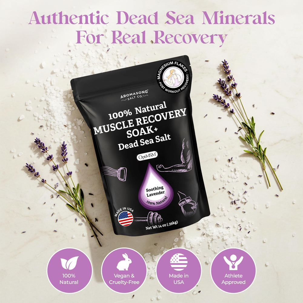 Aromasong optiMSM boost emphasizes muscle comfort during a warm soak