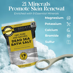 Aromasong skin-softening bath salt ideal for daily cleansing and pampering.
