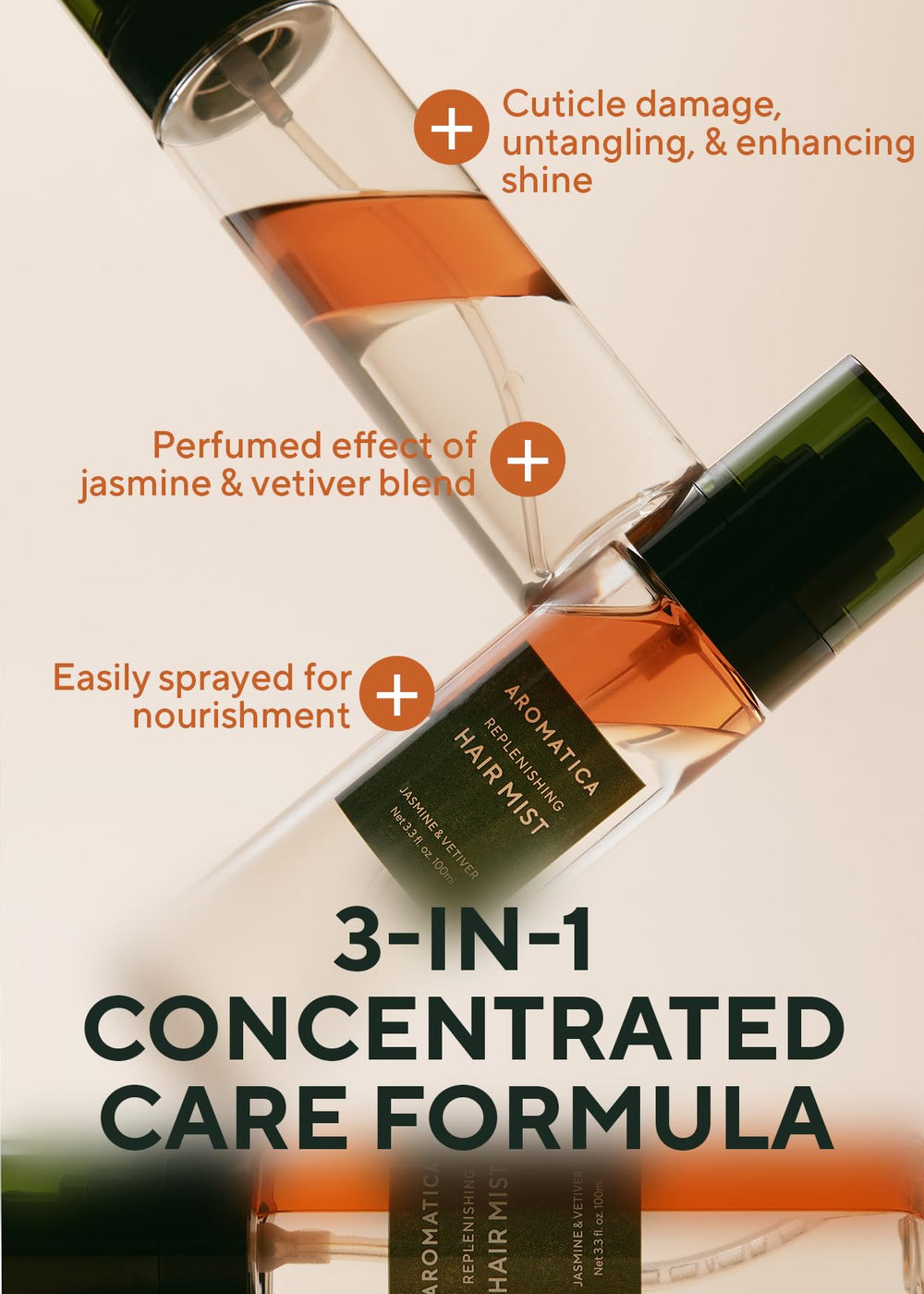 Argan and moringa oils nourish hair cuticles for moisture.