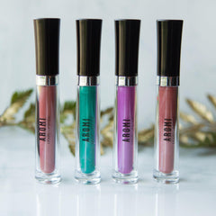 Aromi smudge-proof lip color remains through meals and daily wear