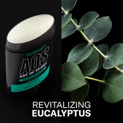 Art of Sport green-tea-extract feature notes odor-fighting benefits with a refreshing scent