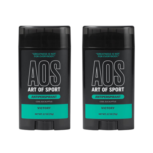 Art of Sport Victory Scent eucalyptus bottle highlights a fresh fragrance for workouts