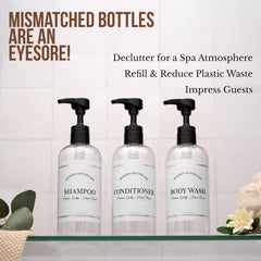 Artanis Home modern apothecary label detail elevates shelf styling.