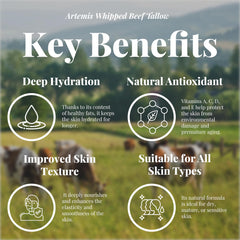 Eco-friendly packaging of Artemis Beef Tallow Balm