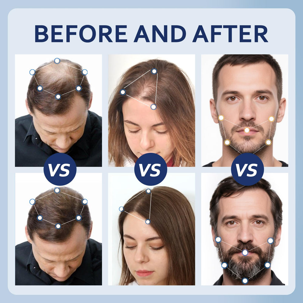 Morning and evening application scene with Artimore Minoxidil