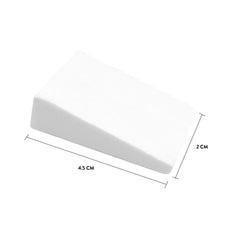 Artist's Choice tear-resistant foam triangle sponge for durable use.
