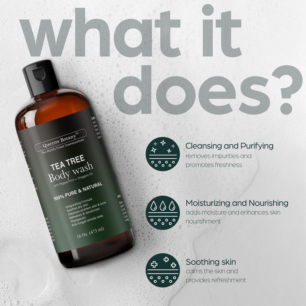 Artnaturals Tea Tree Body Wash 2-pack convenient for ongoing use