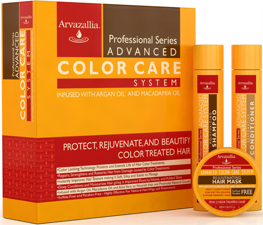 Arvazallia Color Care Shampoo with color-lock focus for vibrant, long-lasting color