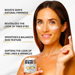 Arvesa Retinol Cream application pump demonstrating easy daily use.