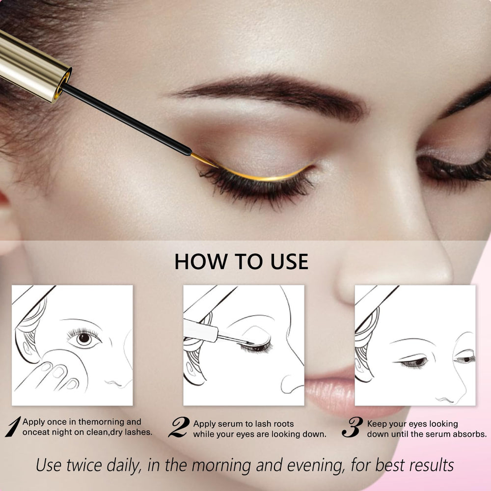 Illustration of the 15 botanical extracts reinforces natural lash nourishment.