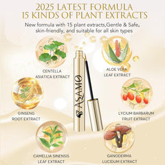 ASAMO Eyelash Serum closeup highlights premium formula and subtle lash nourishment.