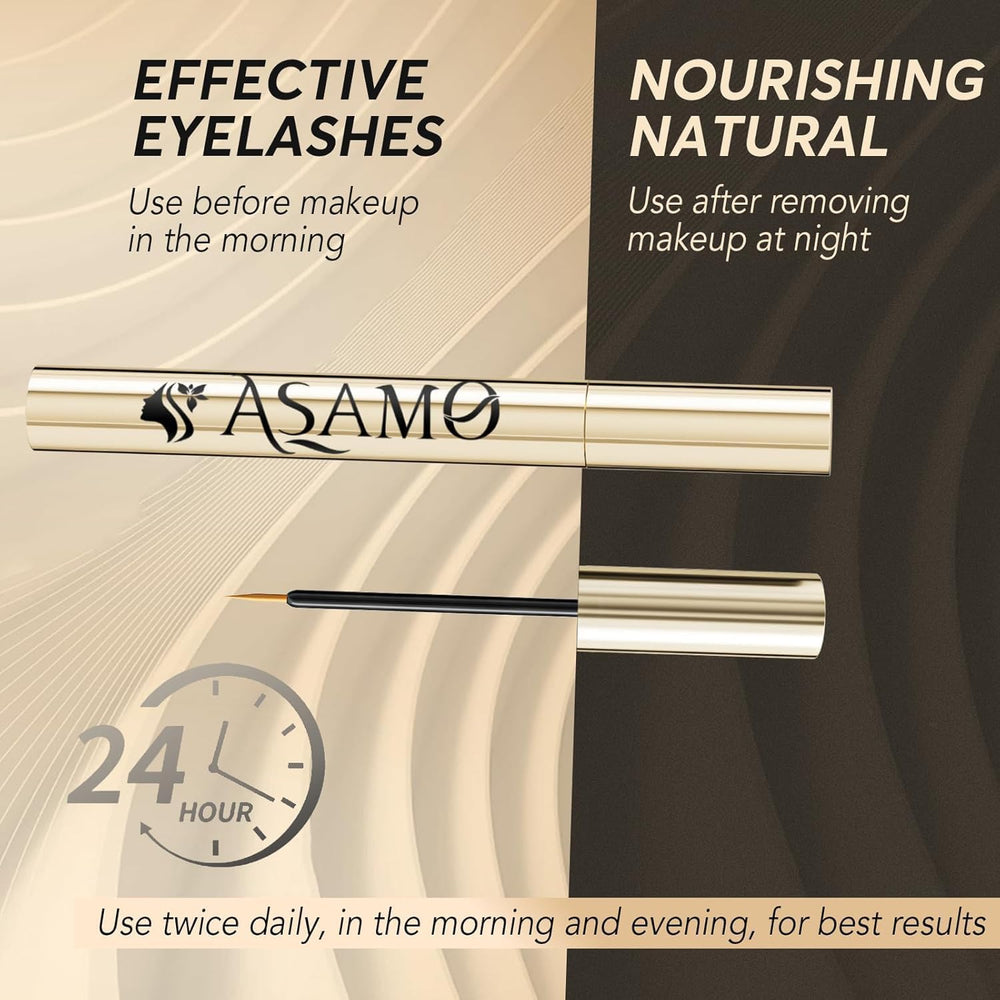 ASAMO gift-ready box indicates a premium lash care gift.