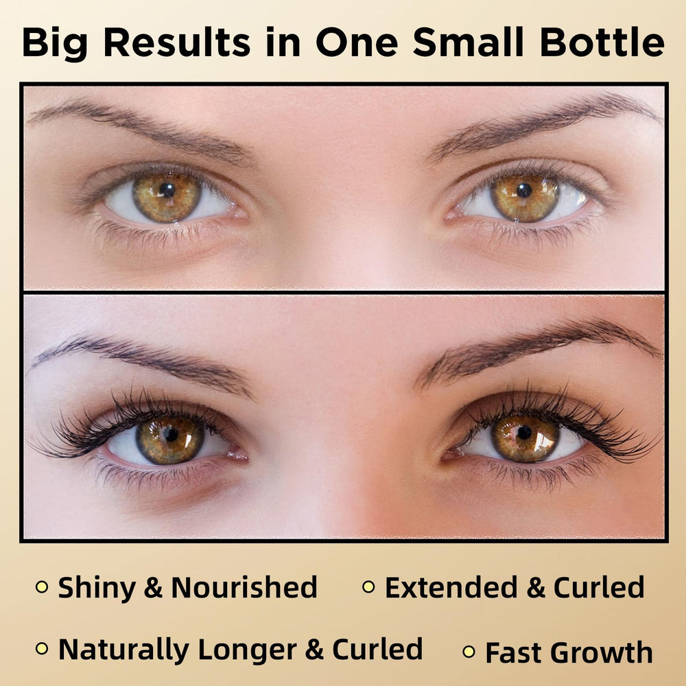 ASAMO Pure Gold application brush for precise lash and brow care.