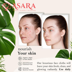 ASARA New York Probiotic Skin Science XL wipes unscented for sensitive skin