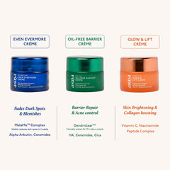 Jar close-up highlighting barrier-restoring ceramides in Asaya moisturizer.