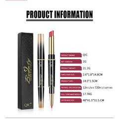 Aseawave lip liner pencil set highlights precise shaping and color payoff.