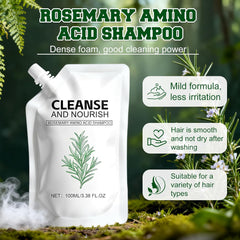 Aseawave bottle next to rosemary sprig showing natural botanical care