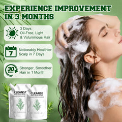 Aseawave dispensing shampoo texture demonstrating gentle lather benefit