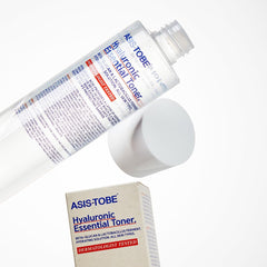 ASIS-TOBE Hyaluronic Essential Toner ready for cotton pad application.