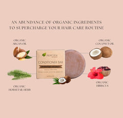 Orange and lemongrass scent notes accompany the conditioning routine