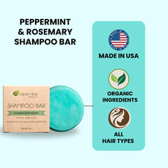 Aspen Kay Naturals bar with argan oil drops signaling nourishing cleansing.