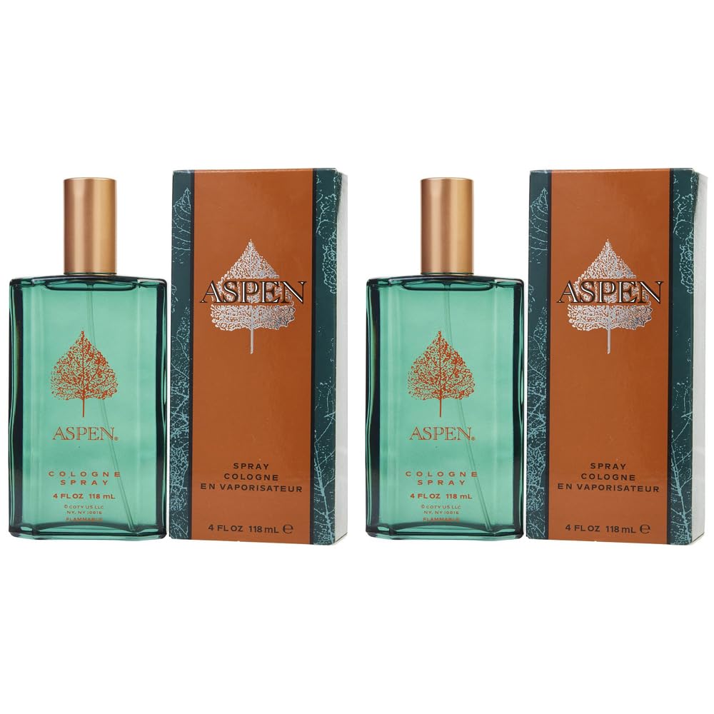 Aspen Pet Coty Cologne Spray 4 oz bottle — two-pack convenience for quick refreshes