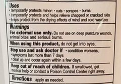 ASSURED Application to dry heels and knees for smoother skin.