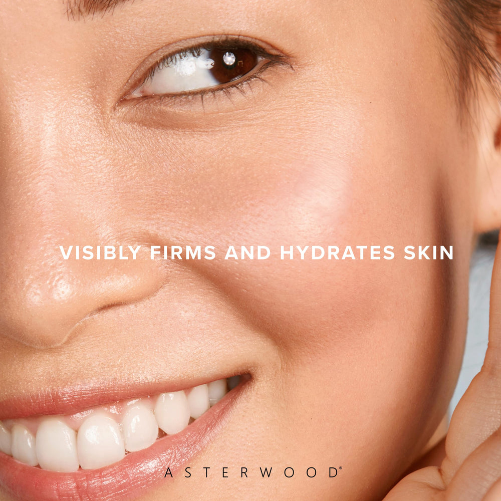 Asterwood Hyaluronic Acid illustration signaling deep hydration.