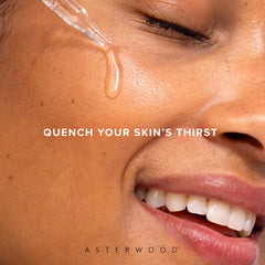 Texture close-up of Asterwood Hyaluronic Serum