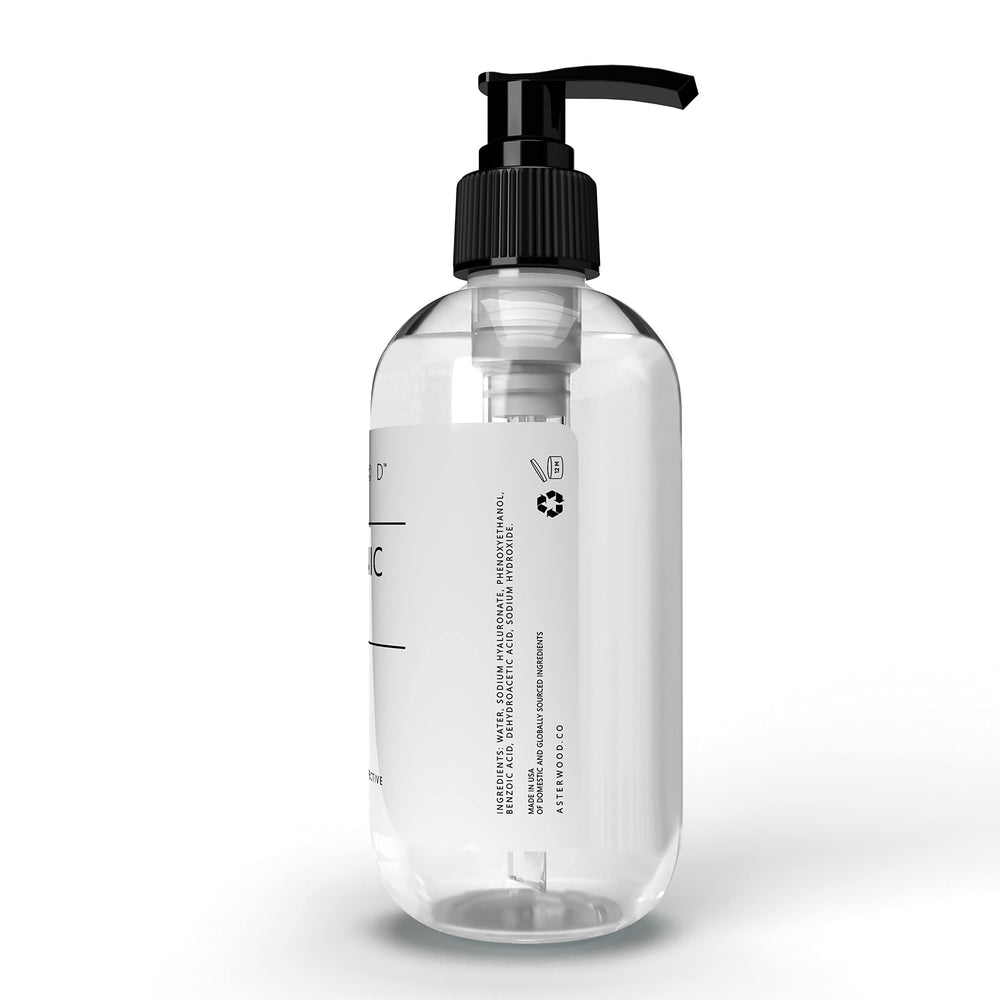 Asterwood fragrance-free packaging and vegan formula