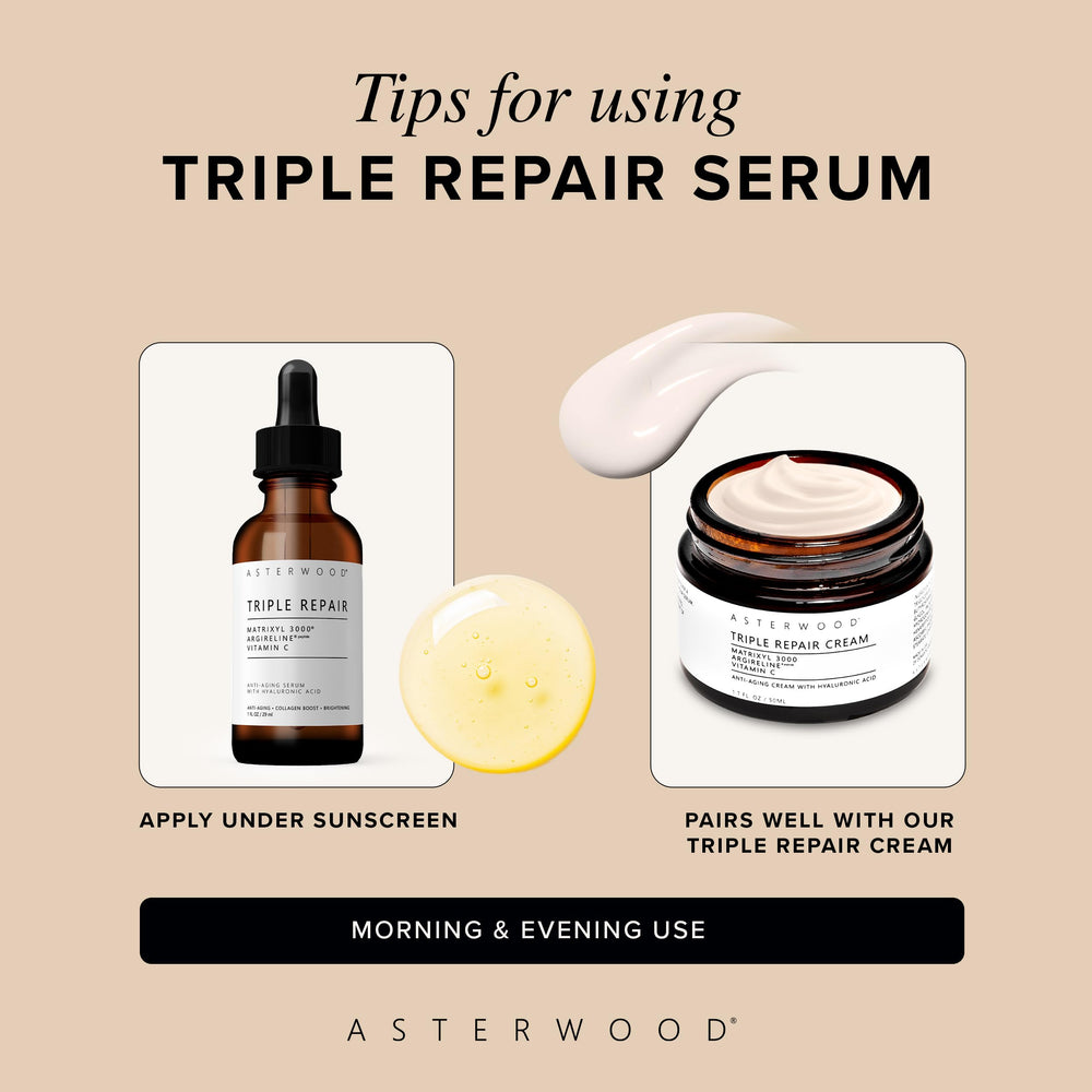 Serum ready for routine pairing with moisturizer and eye serum in a skincare setup.
