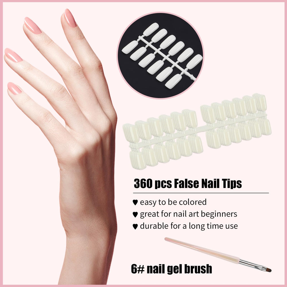 ASTONFOG nail art display book helps clients compare colors