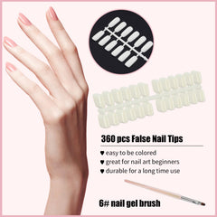 ASTONFOG nail art display book helps clients compare colors