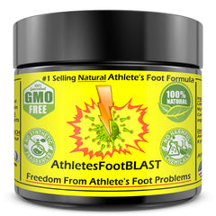 AthletesFootBLAST packaging showing discreet delivery and compact storage.