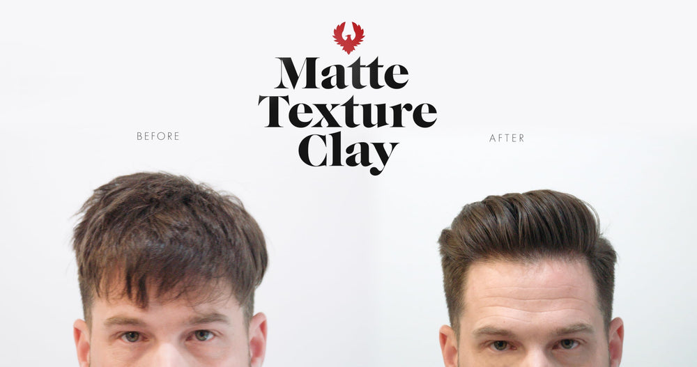 Atlas Matte Texture Clay demonstrates thickening for fuller hair