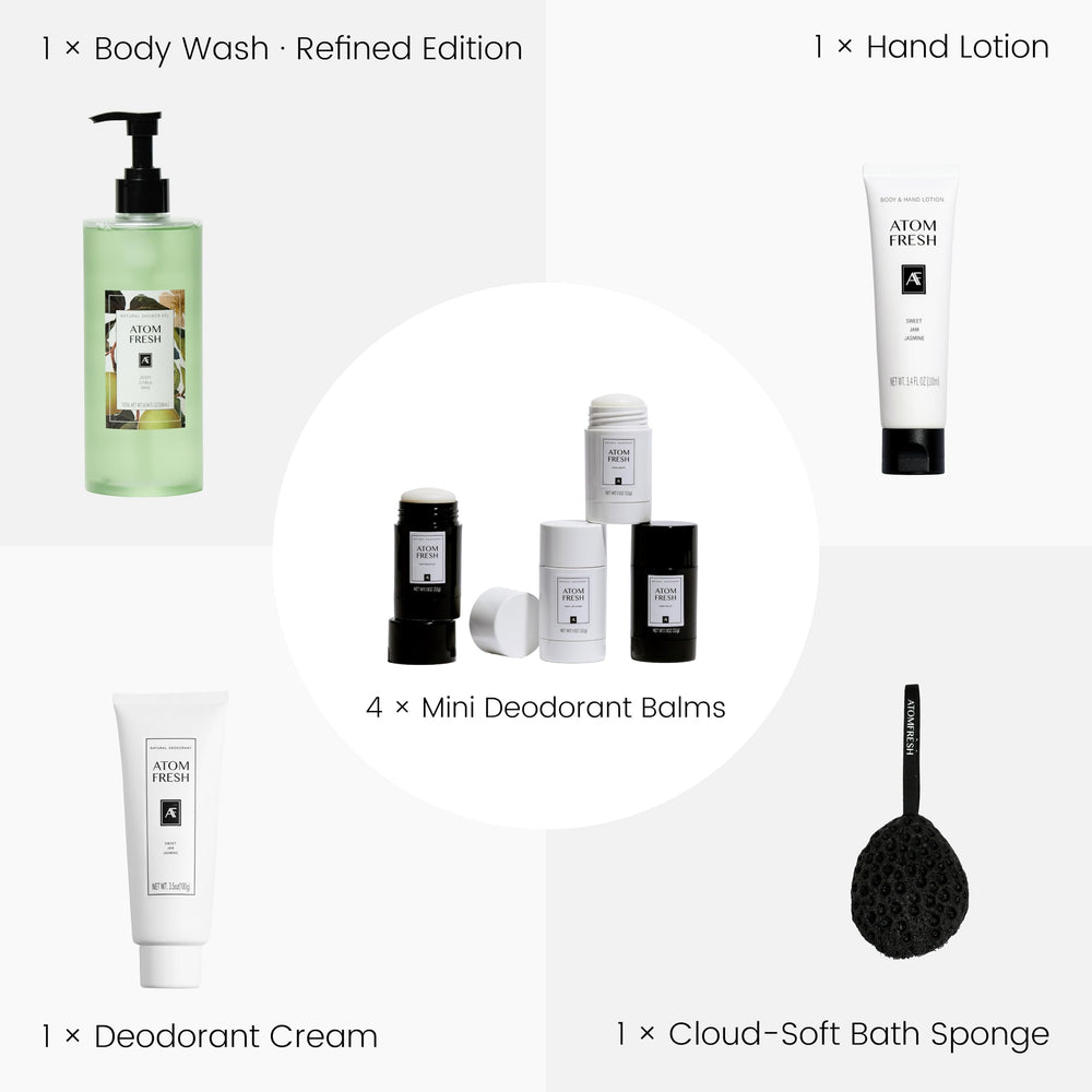 Atom Fresh Laboratory Sweet Jam Jasmine fragrance note enhances daily self-care