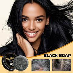 Close-up color demonstration of darker tone with regular Atsy soap use.