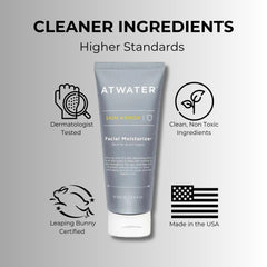 Close-up of skin after use with a refreshed finish