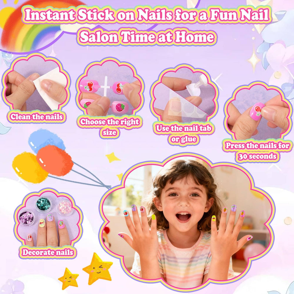 Audab mini press-on designs offer 200+ options for daily style variety.