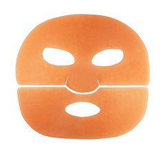 Augustinus Bader Hydrogel Mask on face delivering cooling, soothing hydration.