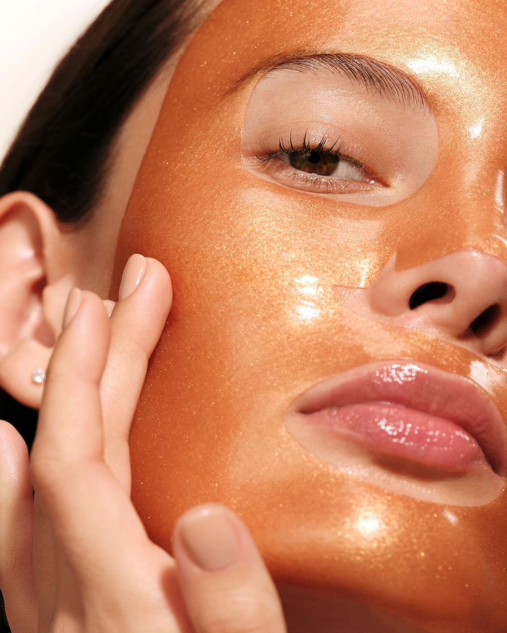 Augustinus Bader Hydrogel Mask packaging recyclable pouch supports clean beauty.