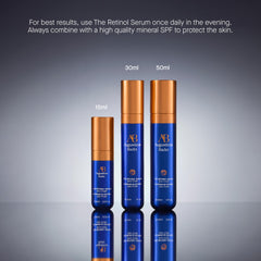 Augustinus Bader Retinol Serum recyclable bottle emphasizing sustainable packaging