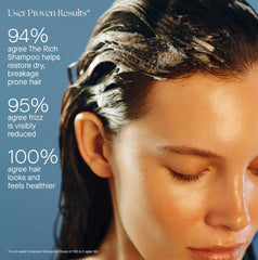 Augustinus Bader The Rich Shampoo foamy lather providing gentle daily cleansing